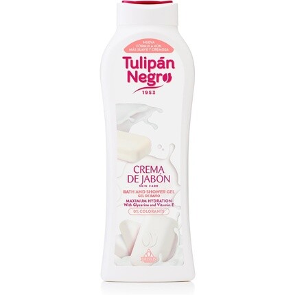 Tulipan Negro Гель-крем-мыло для ванны Tulipán Negro 720 мл
Tulipan Negro Гель-крем-мыло для ванны Tulipán Negro 720 мл