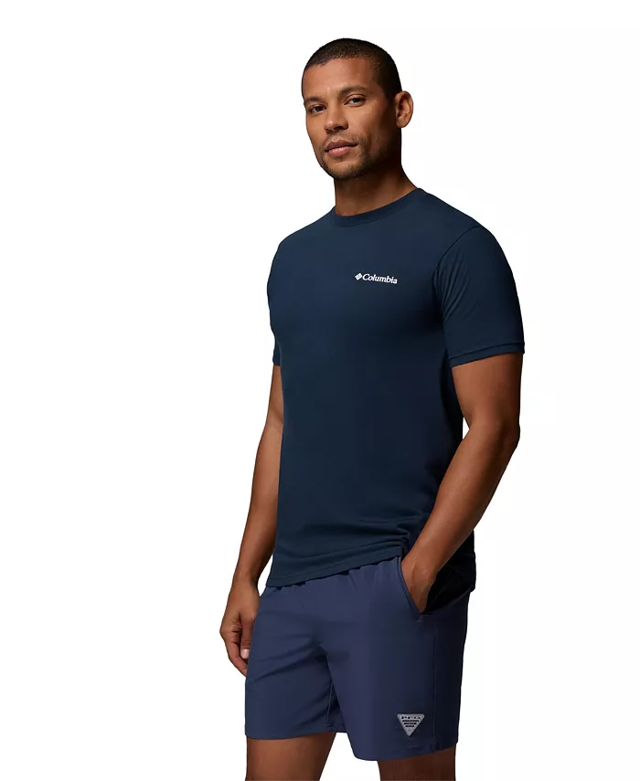 Мужская футболка с принтом Crewcut Columbia, синий
Мужская футболка с принтом Crewcut Columbia, синий