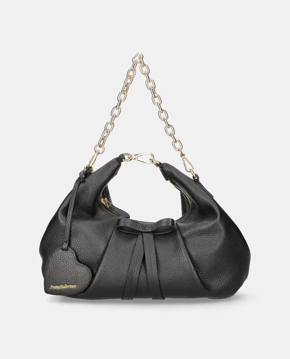 Сумка через плечо из мягкой кожи с застежкой на магнитную кнопку Pretty Ballerinas, черный
Сумка через плечо из мягкой кожи с застежкой на магнитную кнопку Pretty Ballerinas, черный