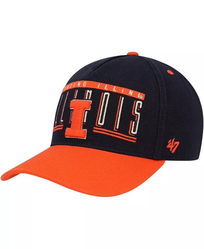 Мужская темно-синяя регулируемая шапка Illinois Fighting Illini с двойной защелкой '47 Brand, синий
Мужская темно-синяя регулируемая шапка Illinois Fighting Illini с двойной защелкой '47 Brand, синий