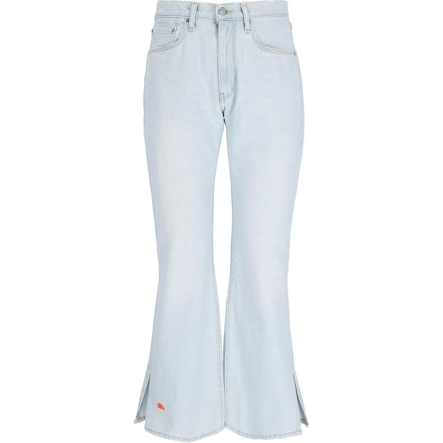 Джинсы с расклешенным низом и разрезом ERL, синий
Джинсы с расклешенным низом и разрезом ERL, синий