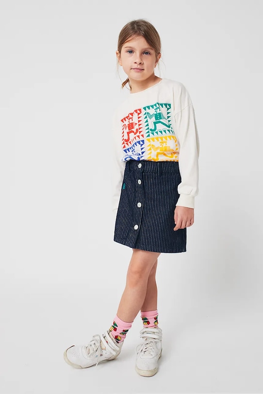 Детская хлопковая юбка Bobo Choses, темно-синий
Детская хлопковая юбка Bobo Choses, темно-синий