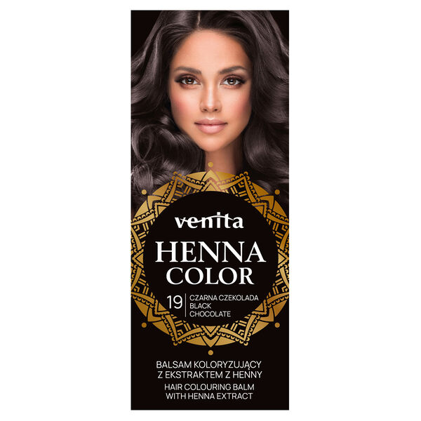 Бальзам для окрашивания волос с экстрактом хны 19 черный шоколад, 75 мл Venita Henna color, цвет 19 czarna czekolada
Бальзам для окрашивания волос с экстрактом хны 19 черный шоколад, 75 мл Venita Henna color, цвет 19 czarna czekolada
