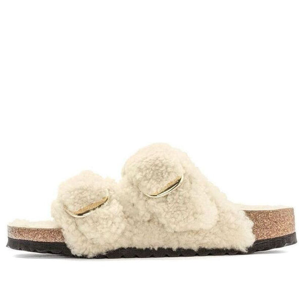 Тапочки arizona big buckle shearling narrow fit 'teddy eggshell' Birkenstock, белый
Тапочки arizona big buckle shearling narrow fit 'teddy eggshell' Birkenstock, белый