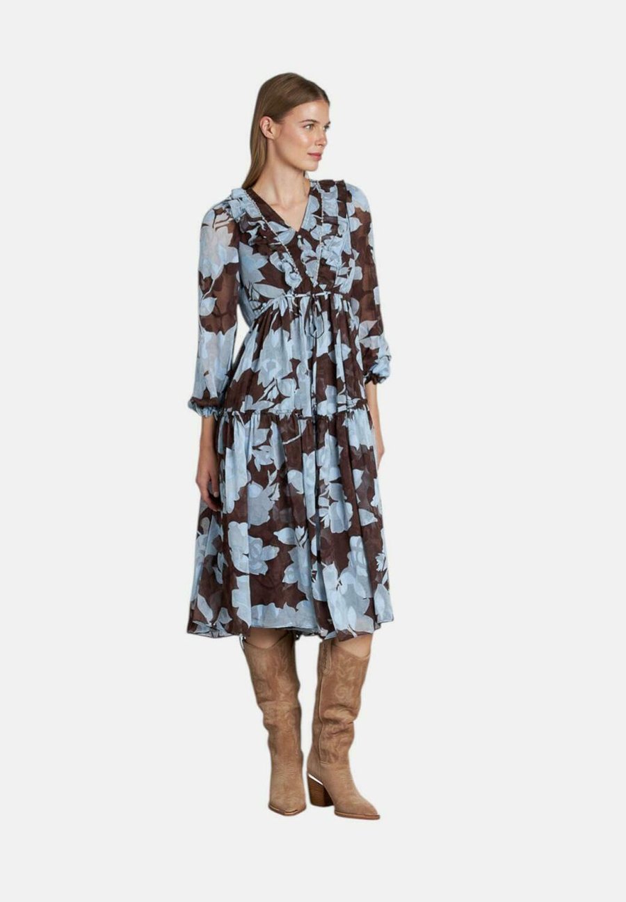 Платье Alma en Pena Day dress, Dark Marbled Brown/Mottled Dark Brown
Платье Alma en Pena Day dress, Dark Marbled Brown/Mottled Dark Brown