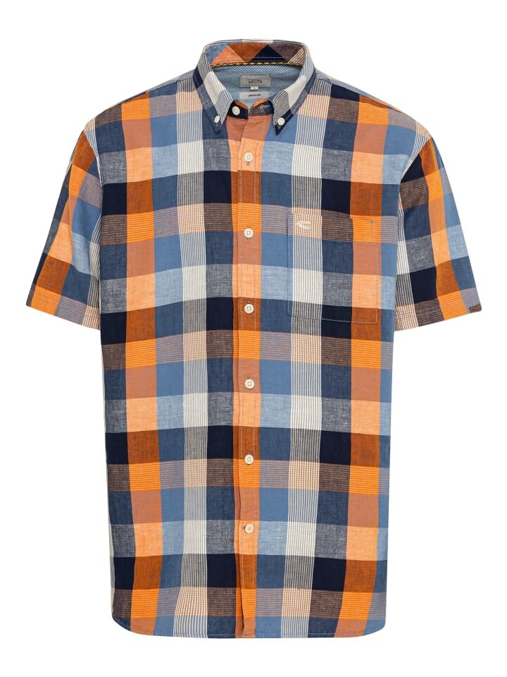 Рубашка Camel Active, цвет blau/orange 
Рубашка Camel Active, цвет blau/orange