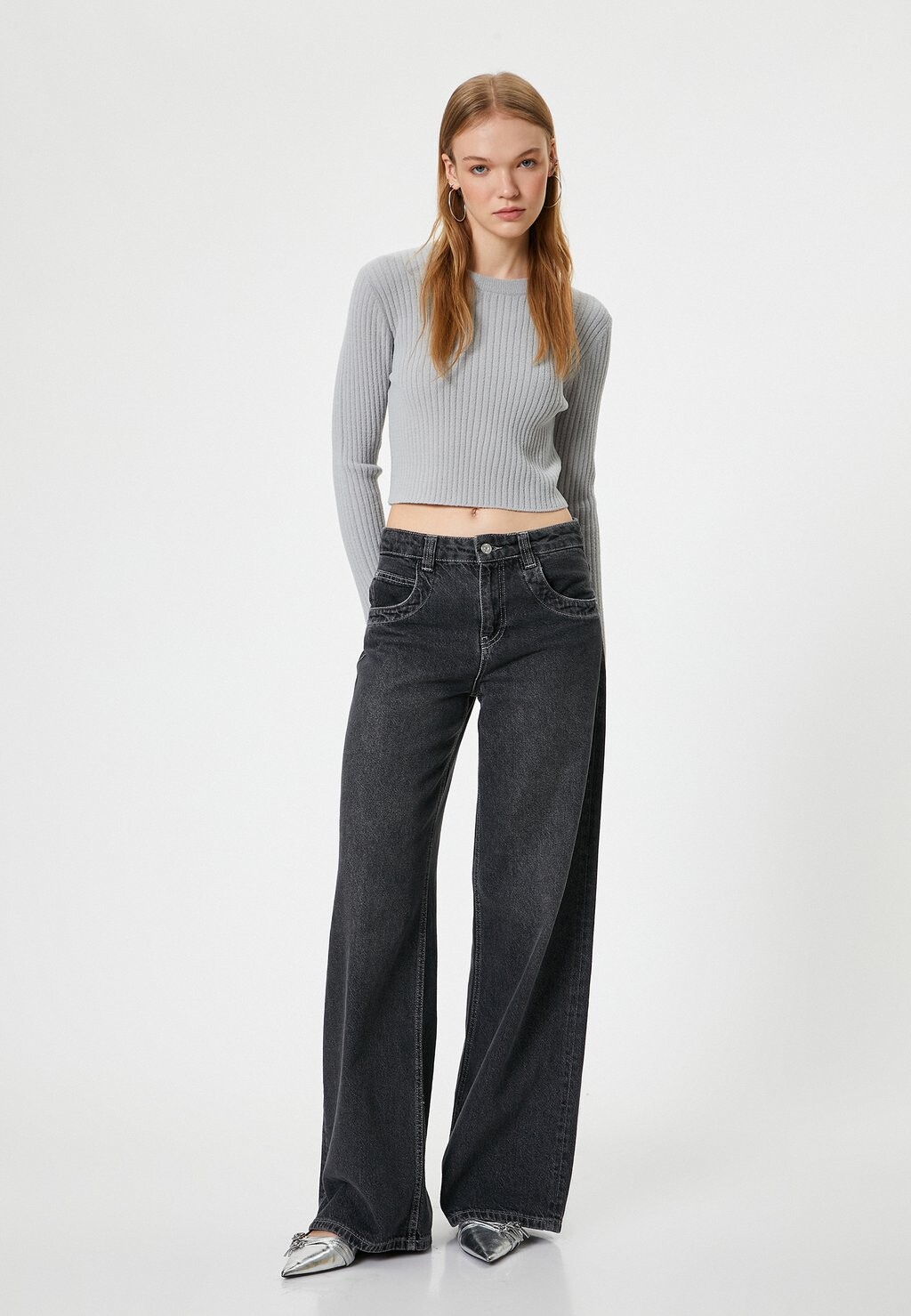 Джемпер CROP Koton, серый
Джемпер CROP Koton, серый