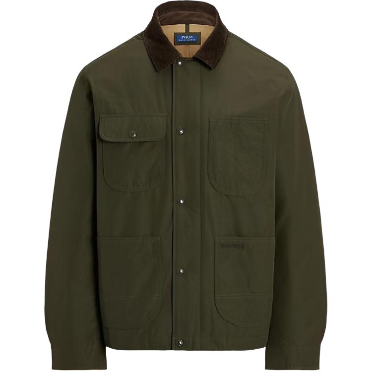 Polo Ralph Lauren Куртка с вельветовым воротником, Green
Polo Ralph Lauren Куртка с вельветовым воротником, Green