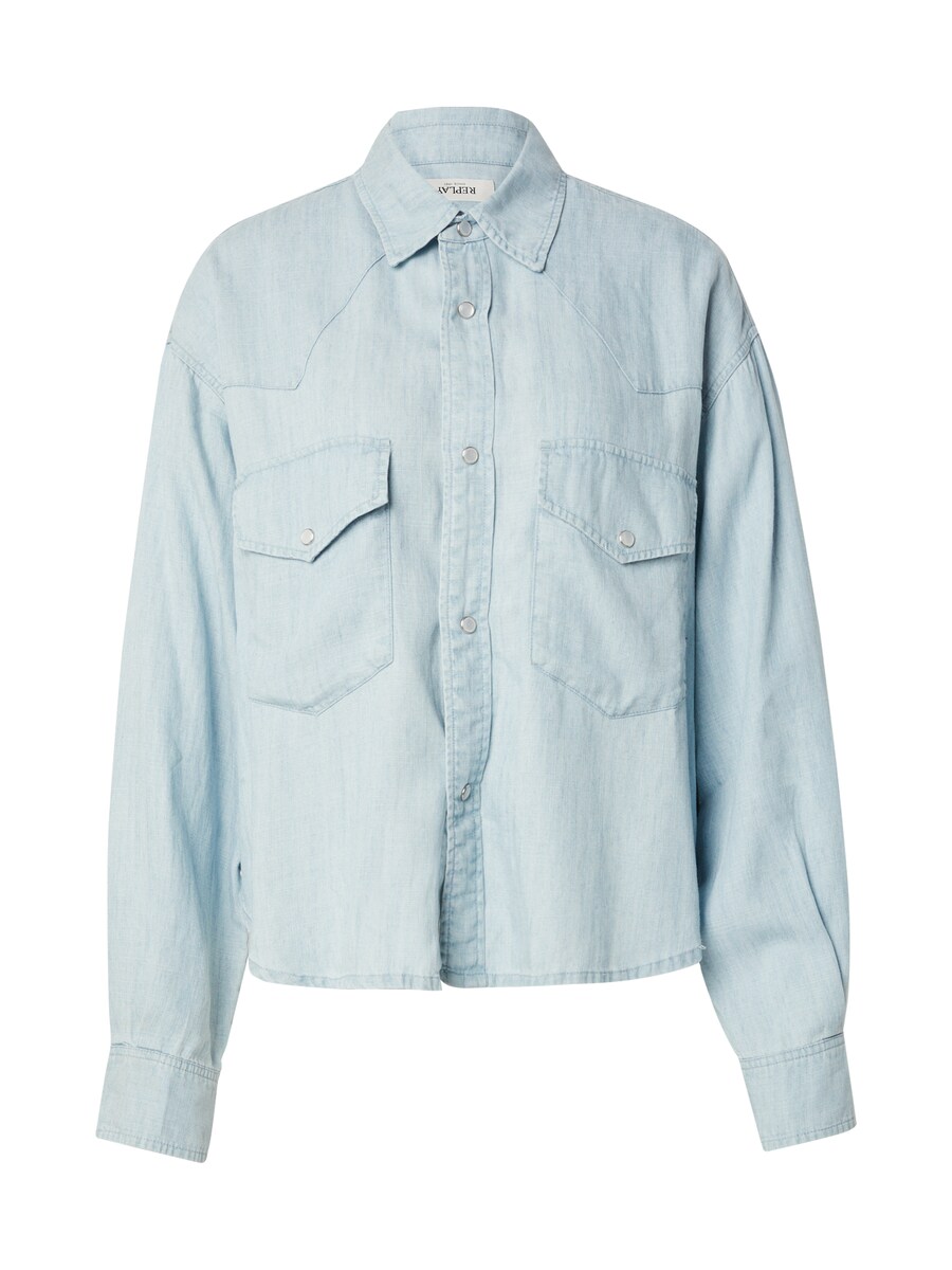 Блузка REPLAY, светло-синий
Блузка REPLAY, светло-синий