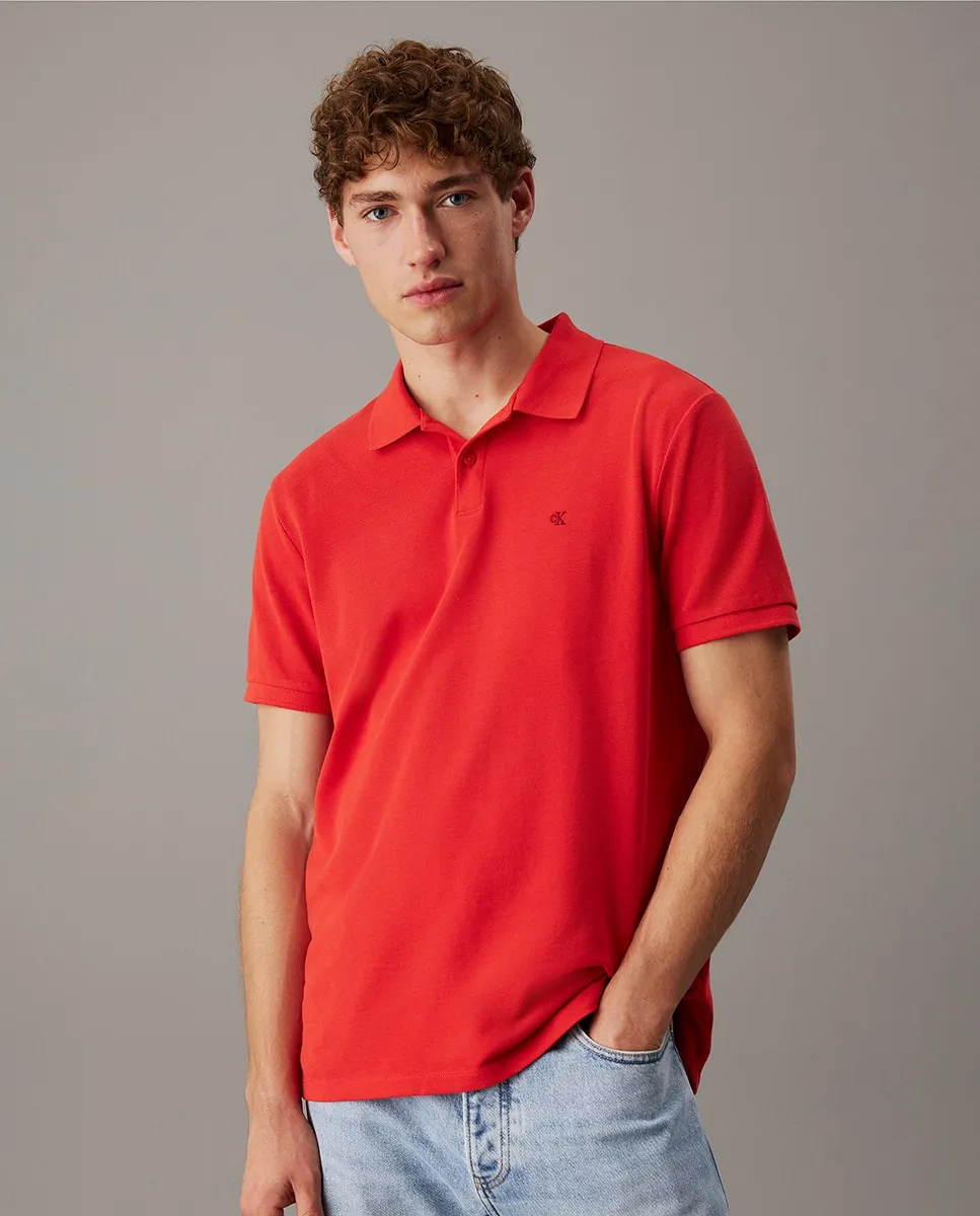 Мужская рубашка поло с коротким рукавом и логотипом Calvin Klein Jeans, красный
Мужская рубашка поло с коротким рукавом и логотипом Calvin Klein Jeans, красный