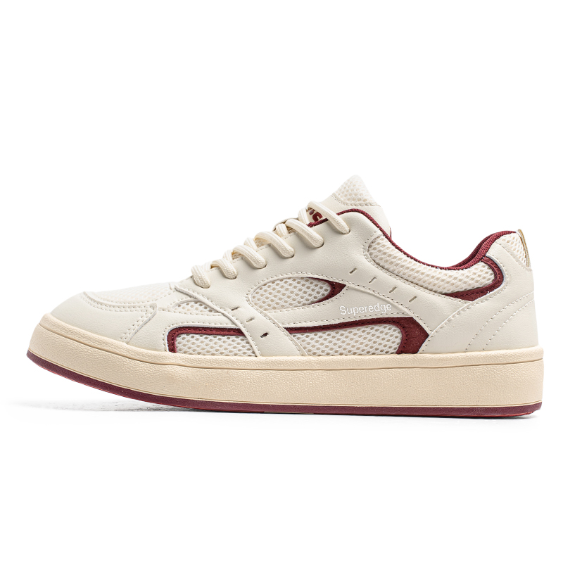 SUPEREDGE Мужские противоскользящие и износостойкие низкие скейтерские кроссовки Beige Burgundy, цвет Beige Burgundy
SUPEREDGE Мужские противоскользящие и износостойкие низкие скейтерские кроссовки Beige Burgundy, цвет Beige Burgundy