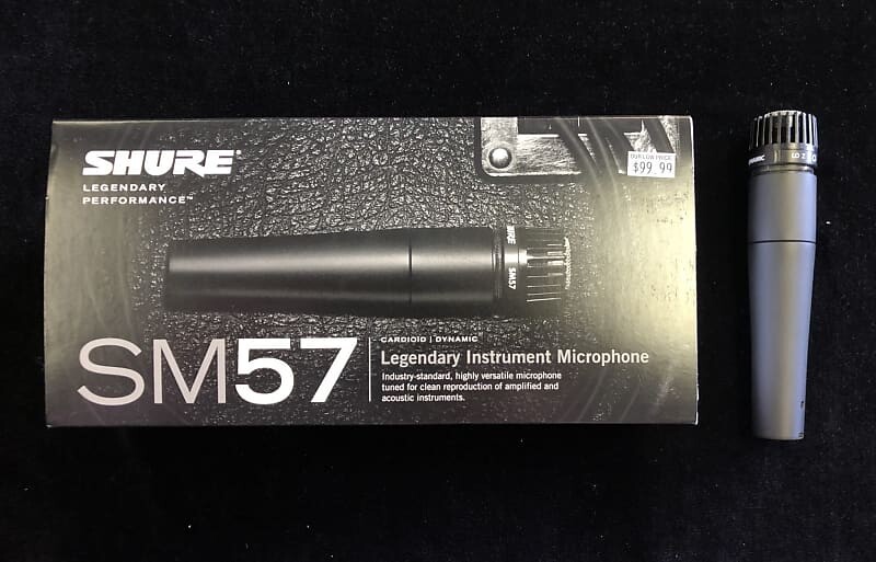 Микрофон Shure SM57 Cardioid Dynamic Microphone
Микрофон Shure SM57 Cardioid Dynamic Microphone