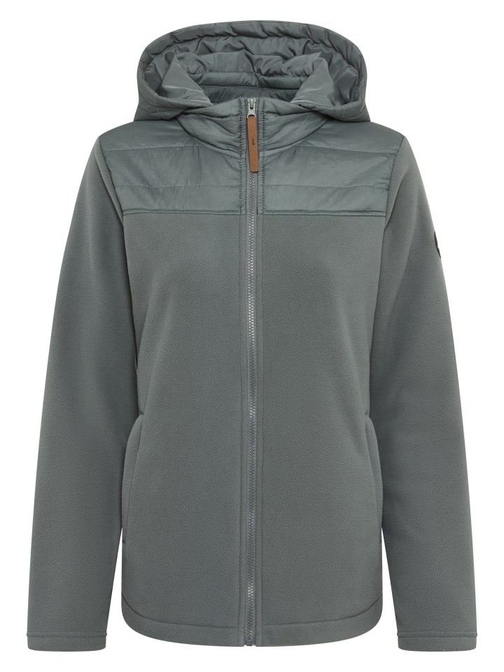 Гибридная куртка зелено-серого цвета Polarino
Гибридная куртка зелено-серого цвета Polarino