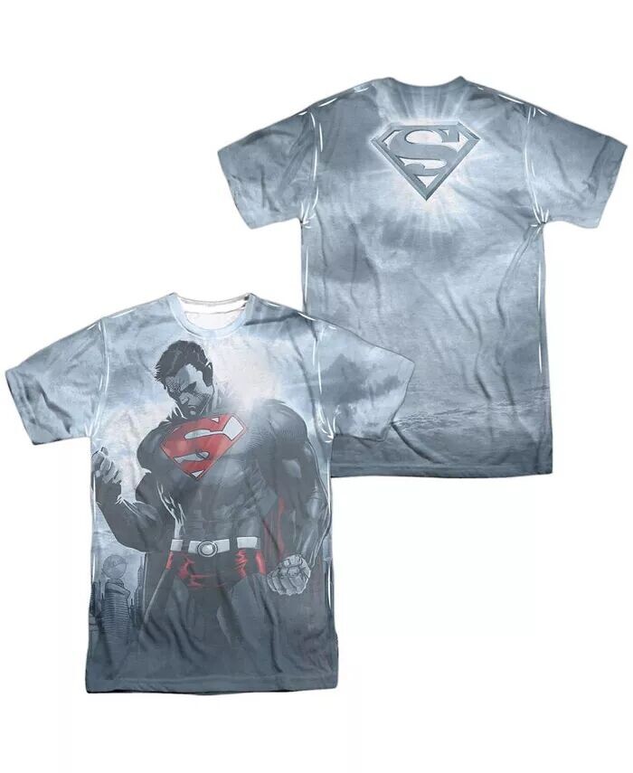 Мужская футболка Light Of The Sun (принт спереди/сзади) с коротким рукавом для взрослых, 100% полиэстер, с круглым вырезом Superman, белый
Мужская футболка Light Of The Sun (принт спереди/сзади) с коротким рукавом для взрослых, 100% полиэстер, с круглым вырезом Superman, белый