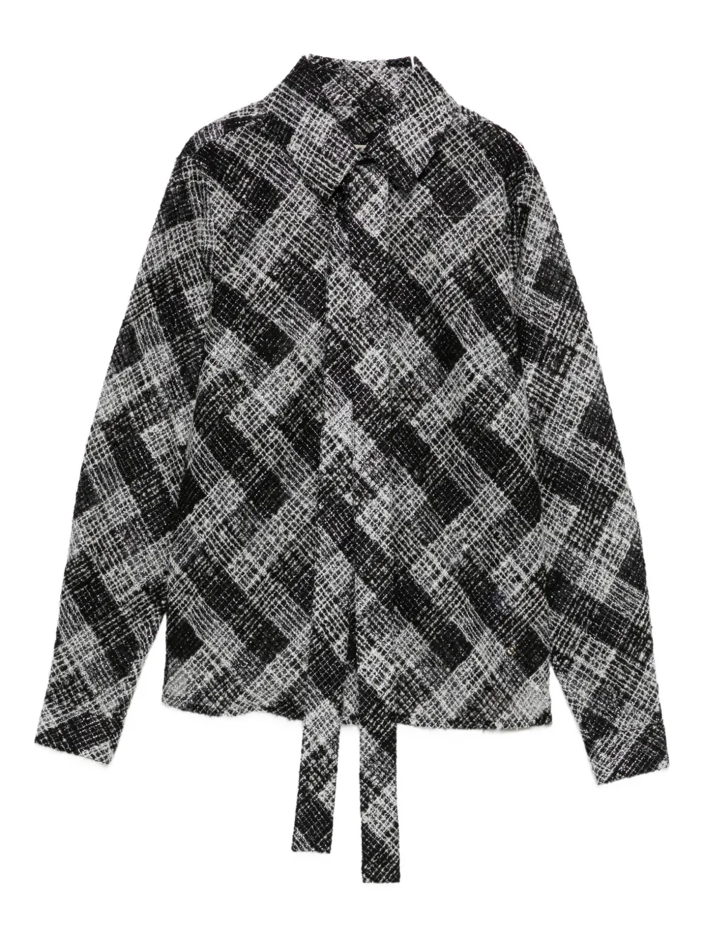 Рубашка с узором Elie Saab, черный
Рубашка с узором Elie Saab, черный