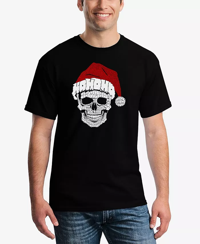 Мужская футболка с принтом Santa Skull Word Art La Pop Art, серый
Мужская футболка с принтом Santa Skull Word Art La Pop Art, серый