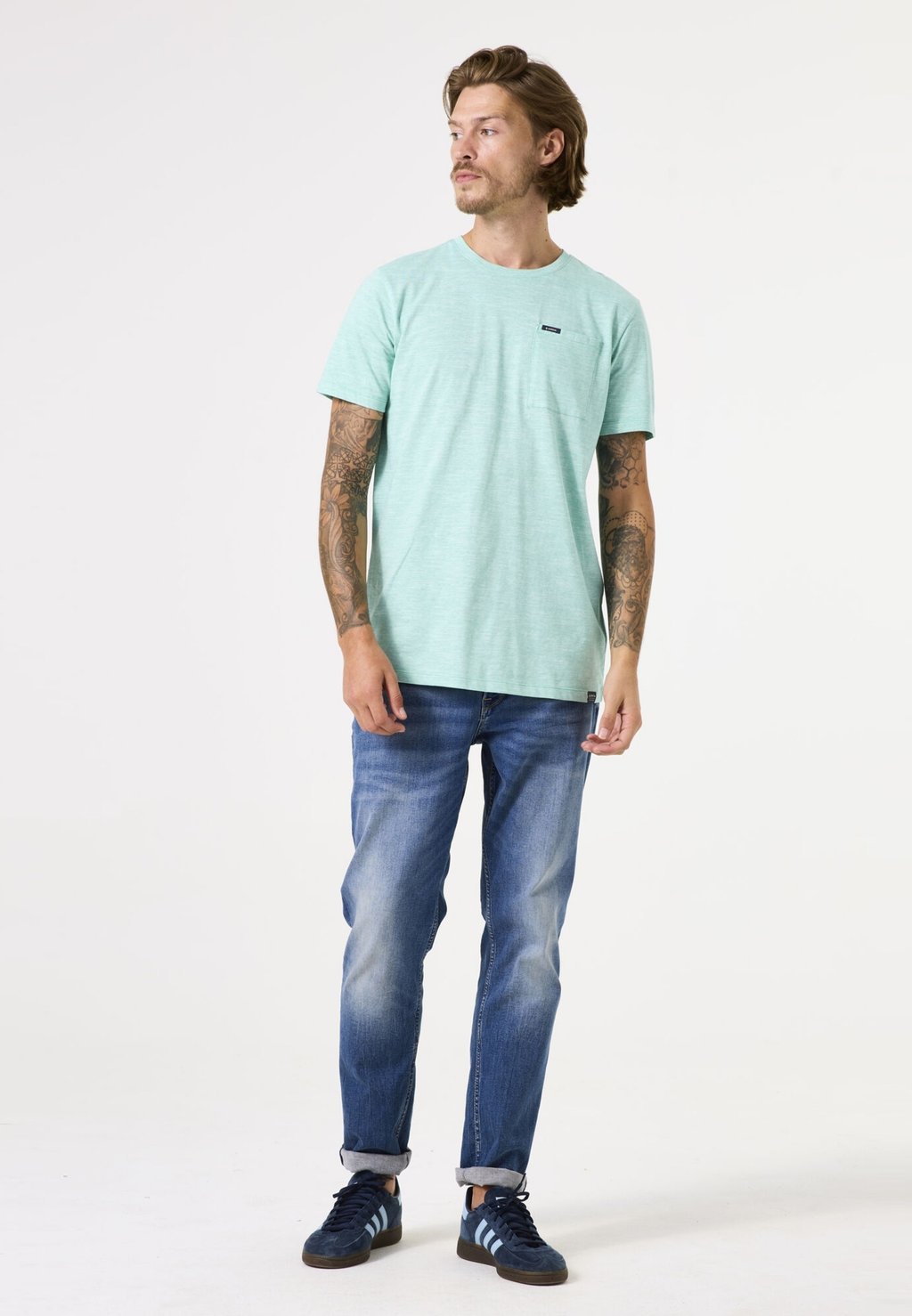 Базовая футболка Garcia, зеленый
Базовая футболка Garcia, зеленый