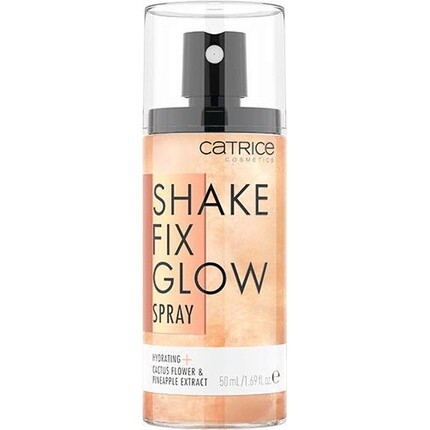 Спрей для лица Shake Fix Glow Spray 50 мл — полупрозрачный, веганский, без наночастиц, Catrice
Спрей для лица Shake Fix Glow Spray 50 мл — полупрозрачный, веганский, без наночастиц, Catrice