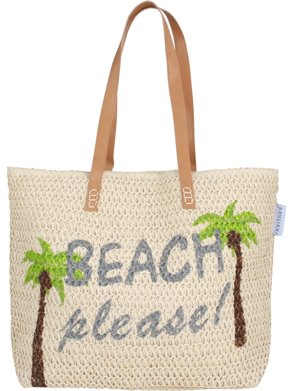 Пляжная сумка Normani, бежевый 
Пляжная сумка Normani, бежевый