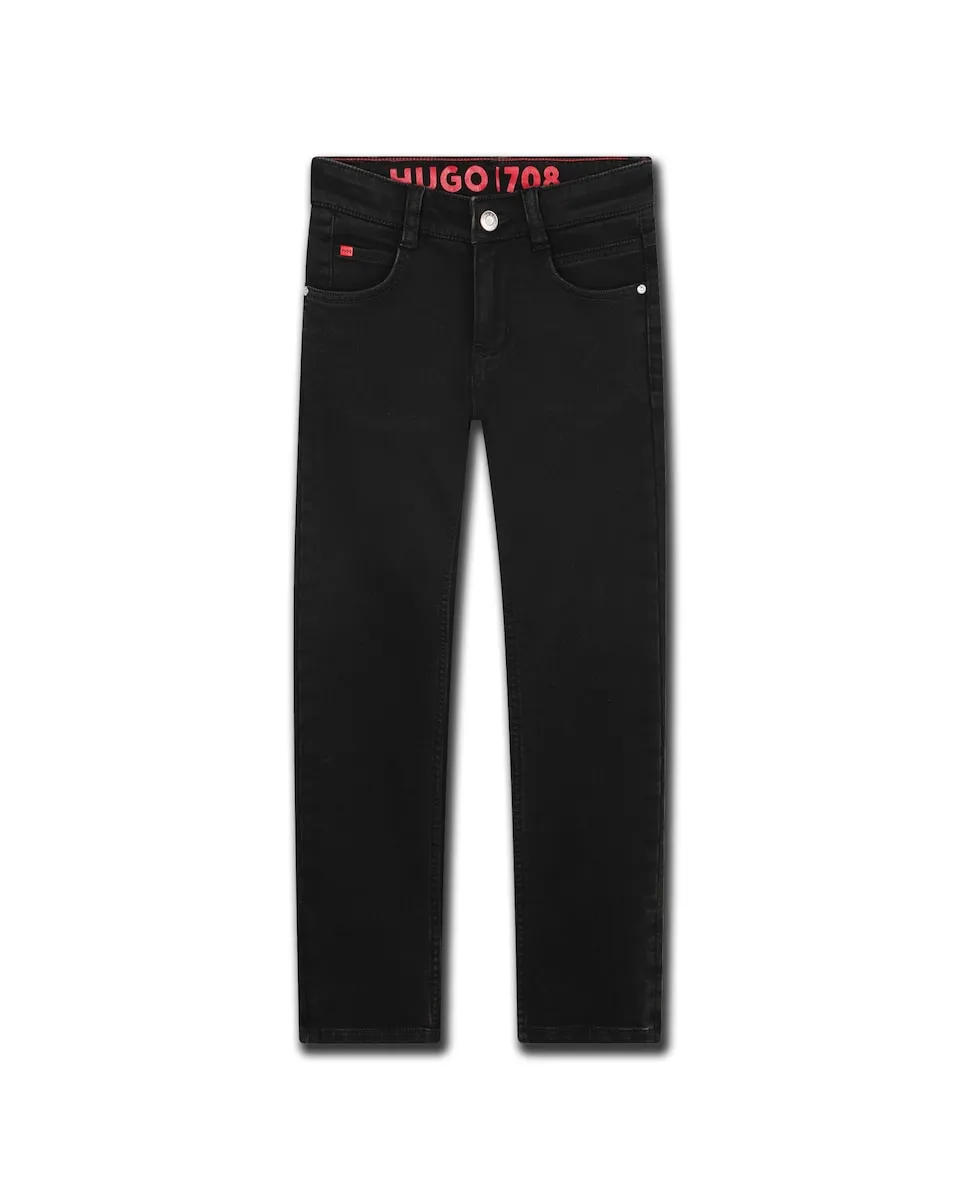 Детские джинсы черного цвета Hugo
Детские джинсы черного цвета Hugo