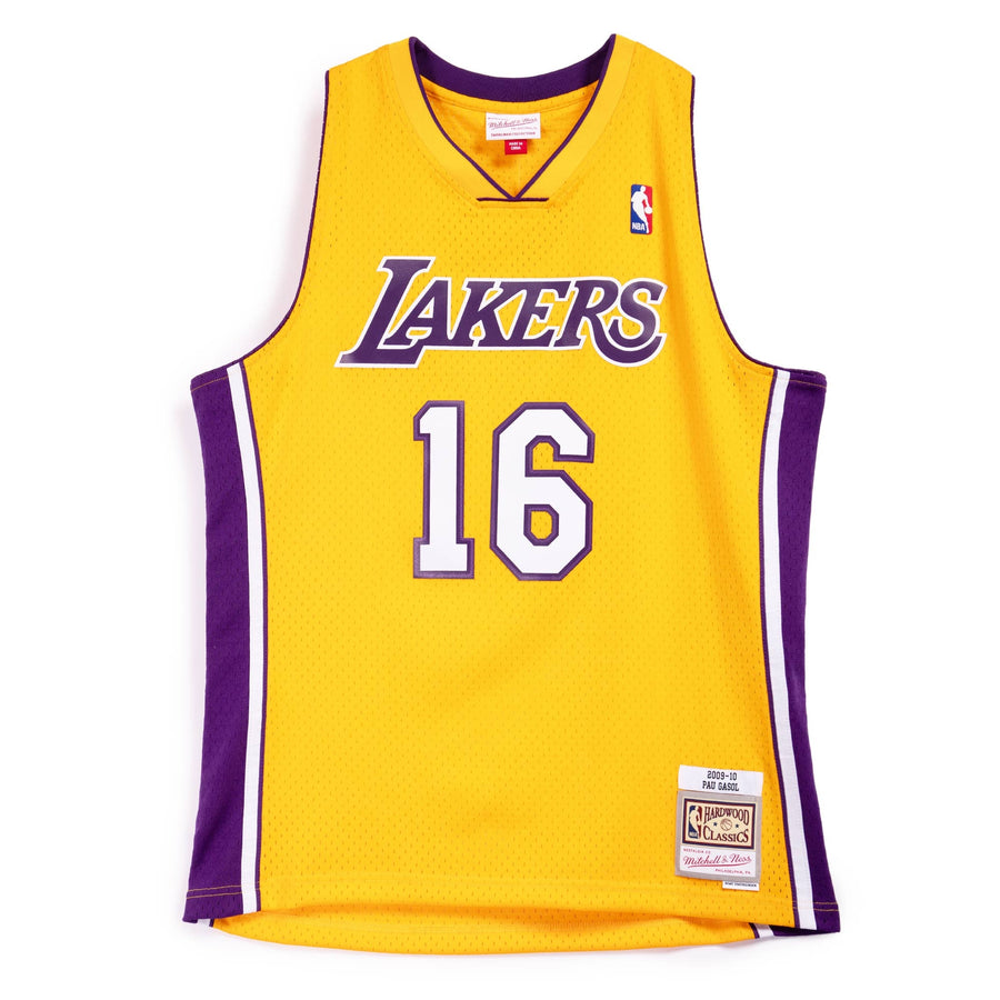 Джерси Mitchell & Ness NBA Swingman Los Angeles Lakers Gold 09-10 Jersey 'Pau Gasol', желтый
Джерси Mitchell & Ness NBA Swingman Los Angeles Lakers Gold 09-10 Jersey 'Pau Gasol', желтый