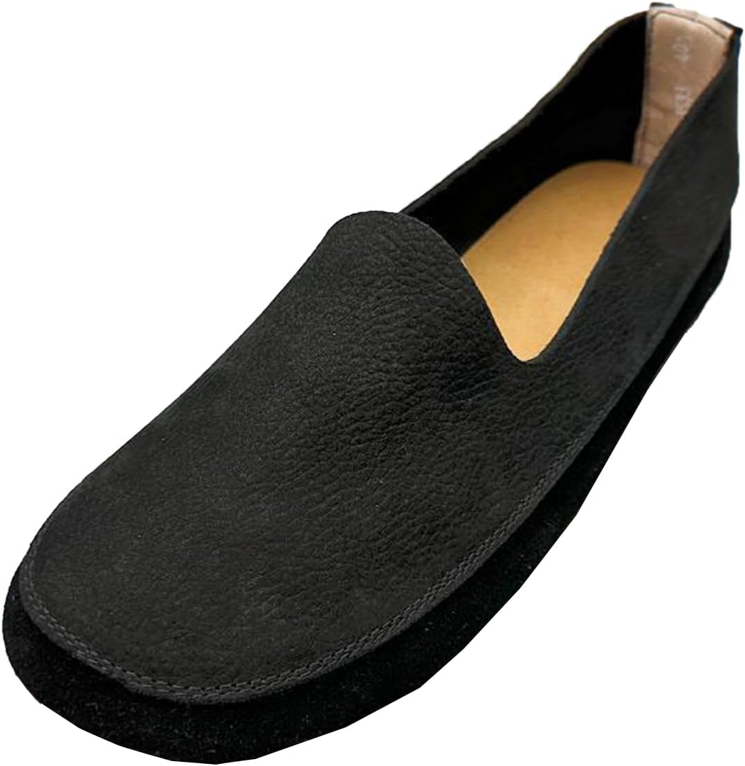 Мужские мягкие прогулочные туфли из натуральной кожи, повседневные слипоны, удобные обувь для вождения Abborora, черный
Мужские мягкие прогулочные туфли из натуральной кожи, повседневные слипоны, удобные обувь для вождения Abborora, черный