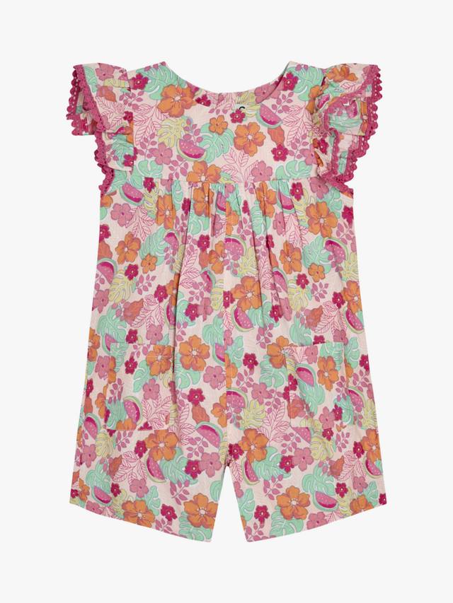 Детский хлопчатобумажный комбинезон в цветочек джунгли JoJo Maman Bébé, розовый
Детский хлопчатобумажный комбинезон в цветочек джунгли JoJo Maman Bébé, розовый