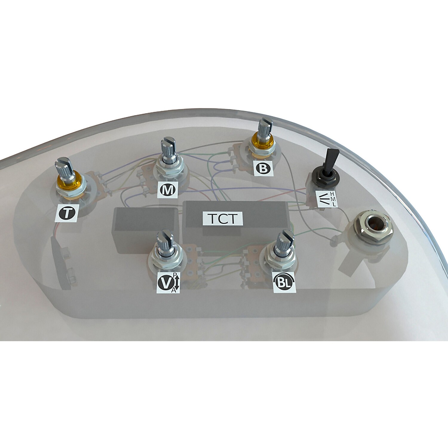 Bartolini HRTCT-5.4AP/918 — 3-полосный предусилитель TCT, 5 потенциометров, 1 переключатель (предусилитель и проводка эпохи Бербанка)
Bartolini HRTCT-5.4AP/918 — 3-полосный предусилитель TCT, 5 потенциометров, 1 переключатель (предусилитель и проводка эпохи Бербанка)