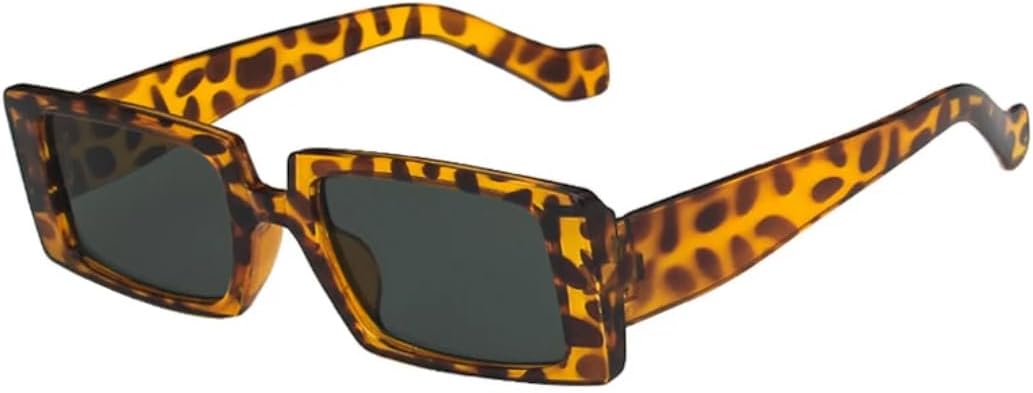 Солнцезащитные очки с защитой UV400 | Маленькая оправа, линзы конфетного цвета | Для женщин и мужчин, для занятий спортом на открытом воздухе и вождения DSVIGF, Leopard Green
Солнцезащитные очки с защитой UV400 | Маленькая оправа, линзы конфетного цвета | Для женщин и мужчин, для занятий спортом на открытом воздухе и вождения DSVIGF, Leopard Green