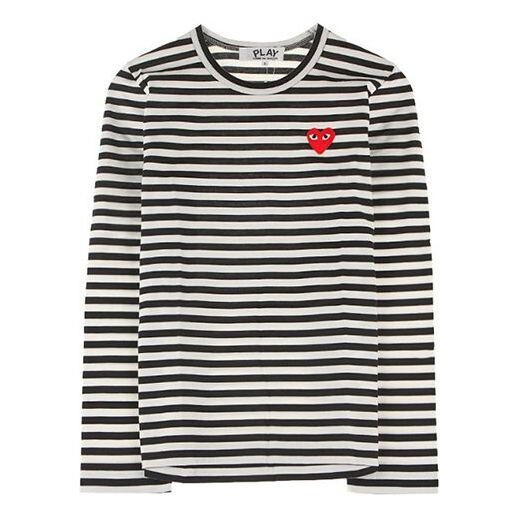 Футболка striped long sleeves tee 'white black' Comme Des Garcons Play, черный
Футболка striped long sleeves tee 'white black' Comme Des Garcons Play, черный