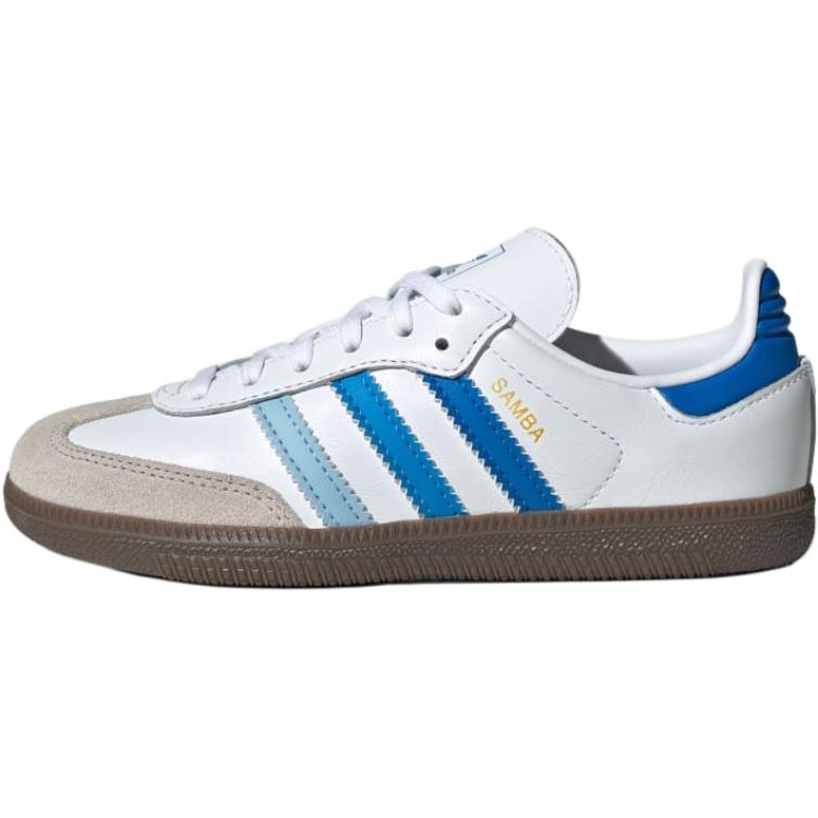 Детские кроссовки для скейтбординга SAMBA OG с нескользящей и дышащей подошвой Adidas Originals, белый/синий
Детские кроссовки для скейтбординга SAMBA OG с нескользящей и дышащей подошвой Adidas Originals, белый/синий