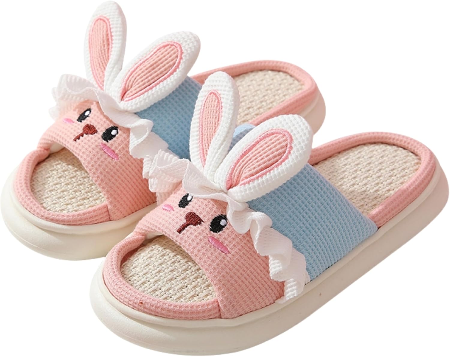 LRYAOAN Хлопковые и льняные тапочки Мультяшные хлопковые и льняные тапочки Домашние тапочки для мужчин и женщин, розовый
LRYAOAN Хлопковые и льняные тапочки Мультяшные хлопковые и льняные тапочки Домашние тапочки для мужчин и женщин, розовый