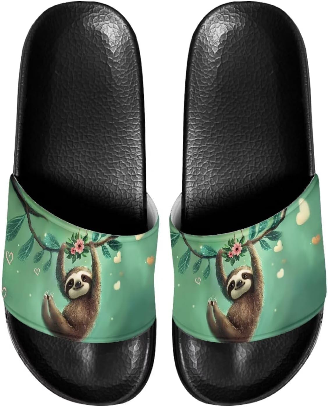 Женские и мужские модные шлепанцы Binienty, нескользящие летние тапочки для ванной, дома, бассейна и пляжа, Sloth Flora
Женские и мужские модные шлепанцы Binienty, нескользящие летние тапочки для ванной, дома, бассейна и пляжа, Sloth Flora