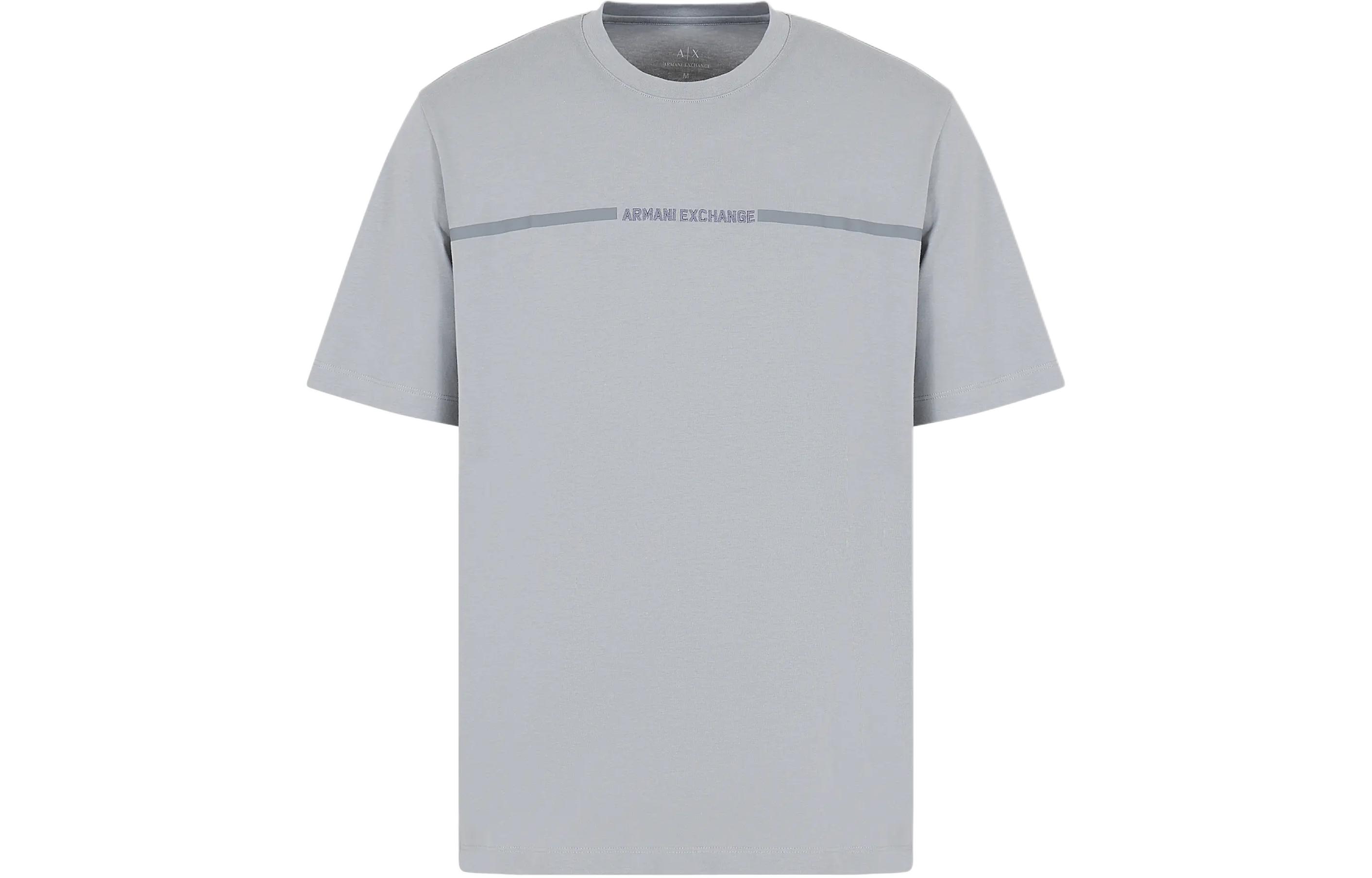 Футболка из хлопка с вышитым логотипом ARMANI EXCHANGE, морской синий
Футболка из хлопка с вышитым логотипом ARMANI EXCHANGE, морской синий