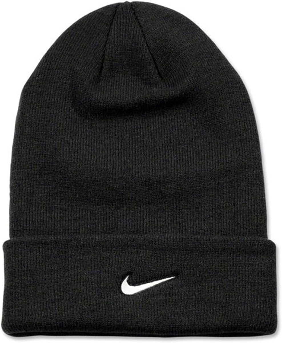 Шапка-бини унисекс Nike для взрослых с манжетами, Black
Шапка-бини унисекс Nike для взрослых с манжетами, Black
