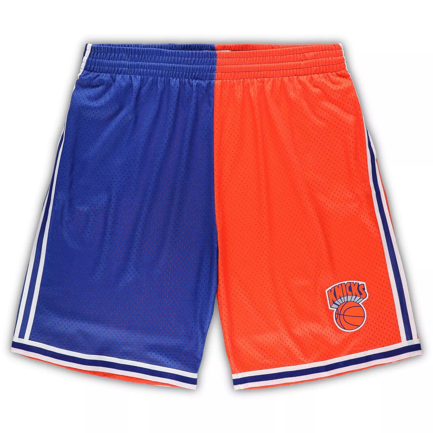 Мужские шорты Mitchell & Ness синего/оранжевого цвета New York Knicks Big & Tall из твердой древесины, классические шорты Swingman с разрезом
Мужские шорты Mitchell & Ness синего/оранжевого цвета New York Knicks Big & Tall из твердой древесины, классические шорты Swingman с разрезом