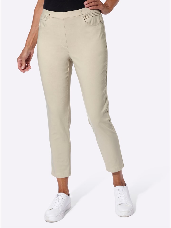 WITT WEIDEN Брюки 7/8 на резинке, песочного цвета
WITT WEIDEN Брюки 7/8 на резинке, песочного цвета