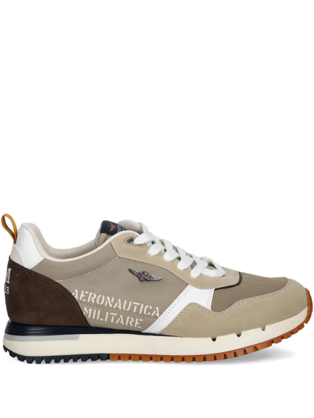 Спортивные кроссовки с сетчатыми вставками Aeronautica Militare, нейтральный
Спортивные кроссовки с сетчатыми вставками Aeronautica Militare, нейтральный