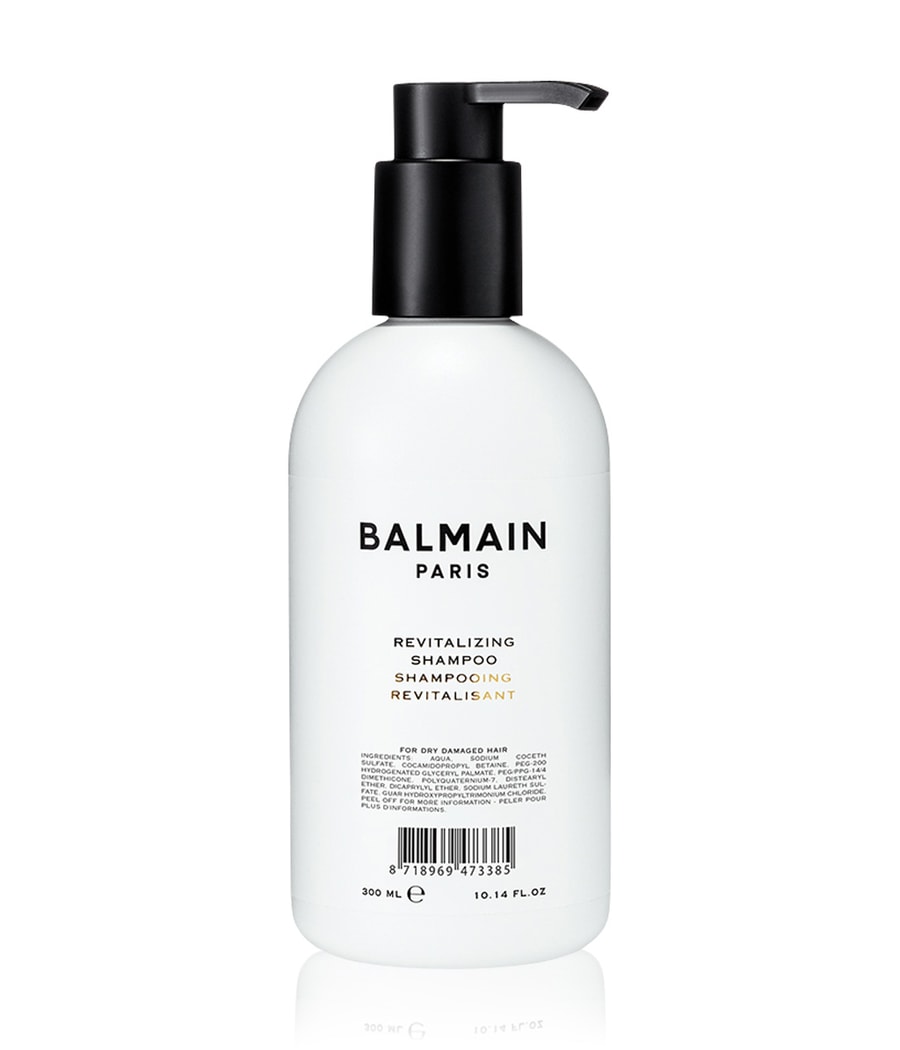 Шампунь для волос Balmain Hair Couture Revitalizing Shampoo, 300 ml
Шампунь для волос Balmain Hair Couture Revitalizing Shampoo, 300 ml