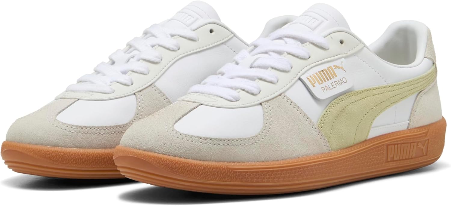 Мужские винтажные кроссовки Puma Palermo, белый/зеленый/серый
Мужские винтажные кроссовки Puma Palermo, белый/зеленый/серый