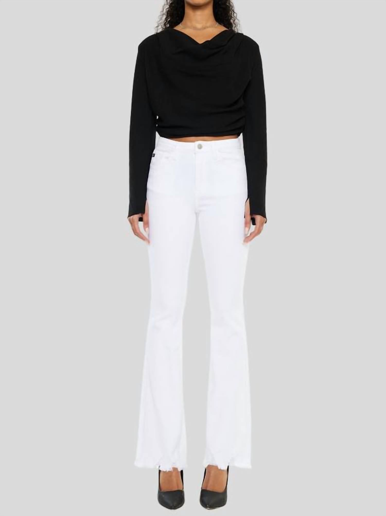 KanCan Джинсы Brenna Essentials High Rise Bootcut белого цвета
KanCan Джинсы Brenna Essentials High Rise Bootcut белого цвета