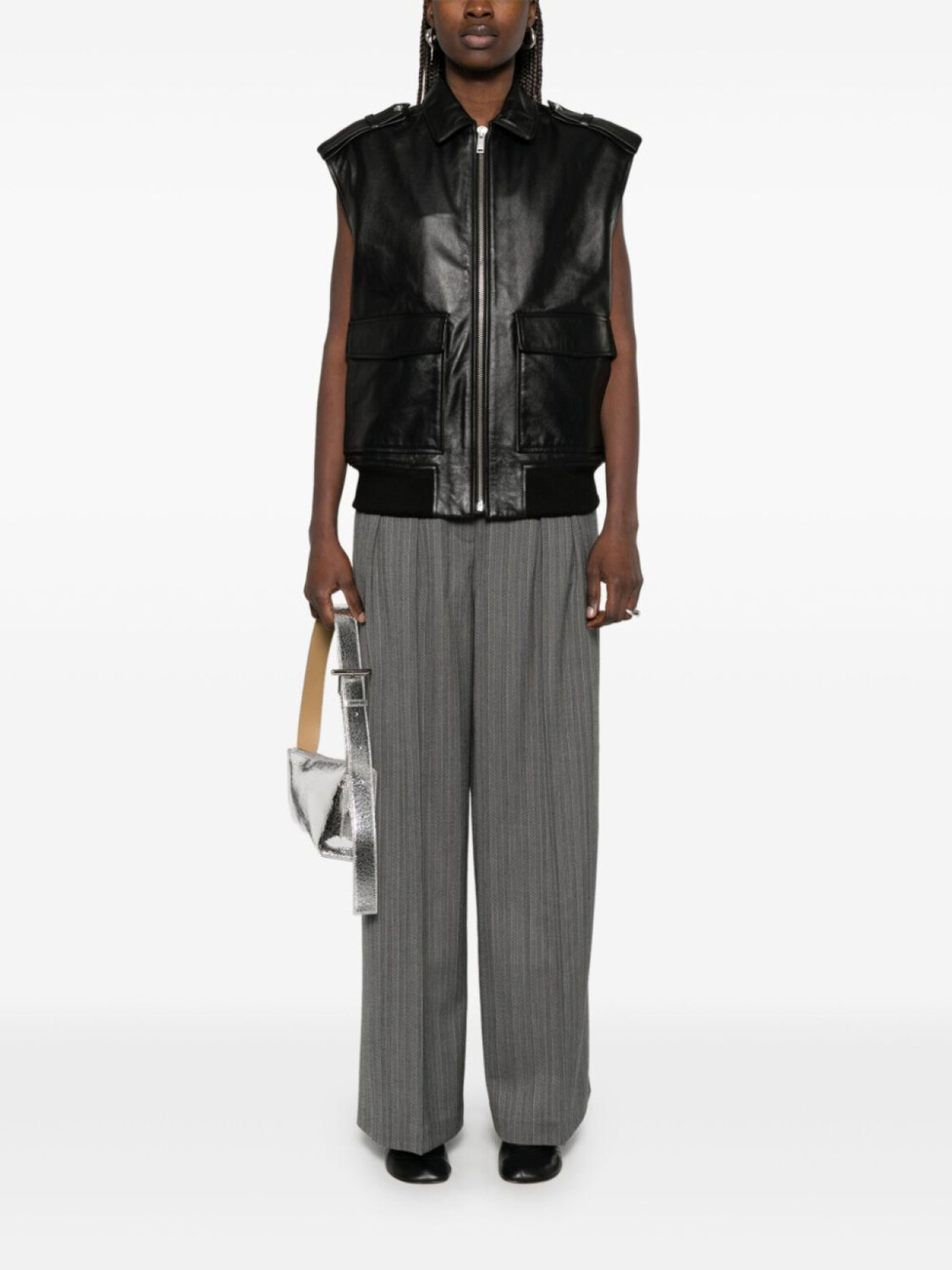 ANINE BING брюки Lou, серый
ANINE BING брюки Lou, серый