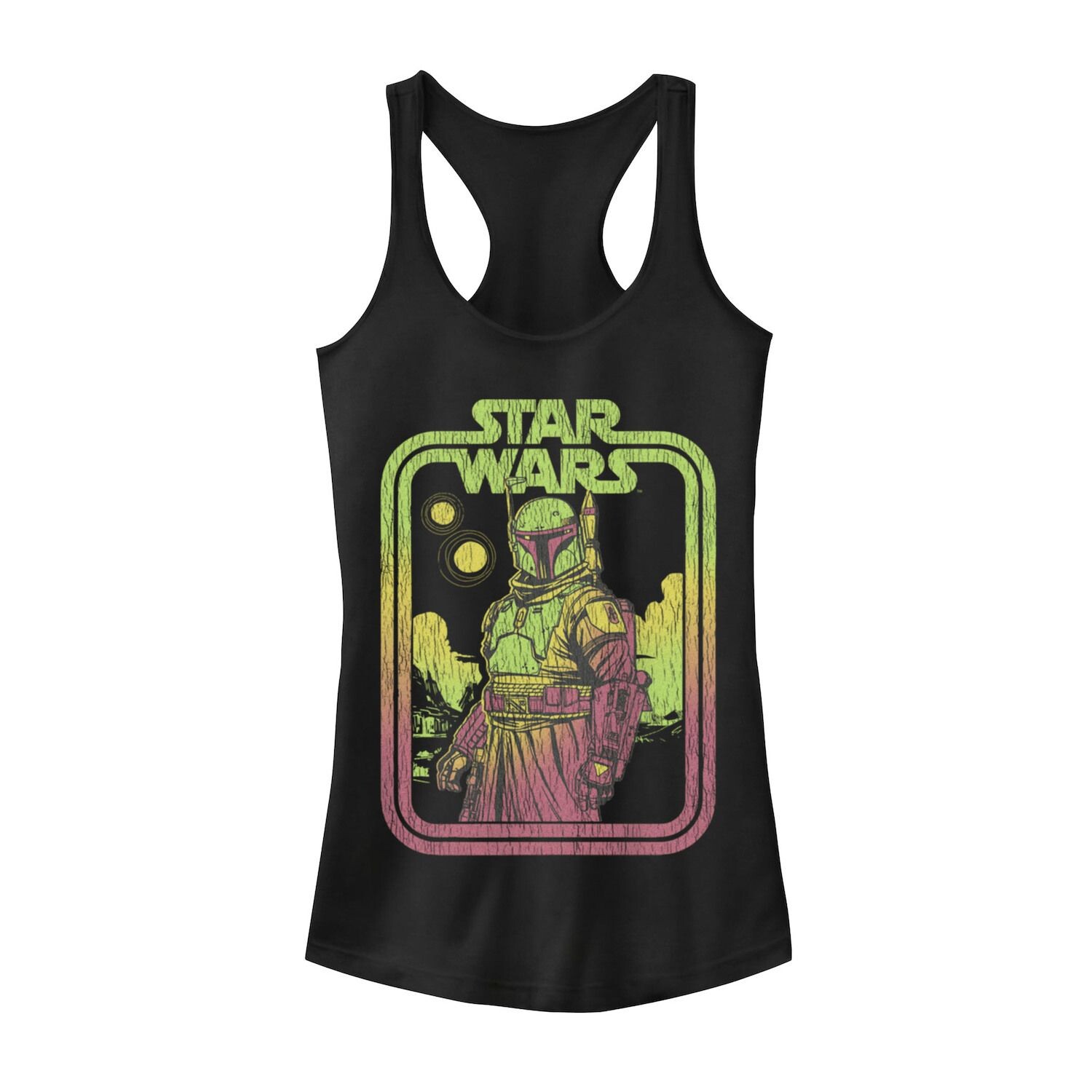 Майка с портретом и графическим рисунком «Звёздные войны: Книга Бобы Фетта» для юниоров Star Wars
Майка с портретом и графическим рисунком «Звёздные войны: Книга Бобы Фетта» для юниоров Star Wars