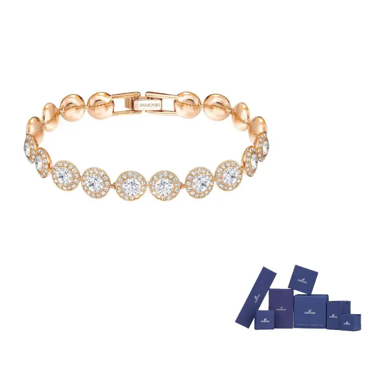 Swarovski Браслет с розовым золотым покрытием для женщин Rose Gold
Swarovski Браслет с розовым золотым покрытием для женщин Rose Gold