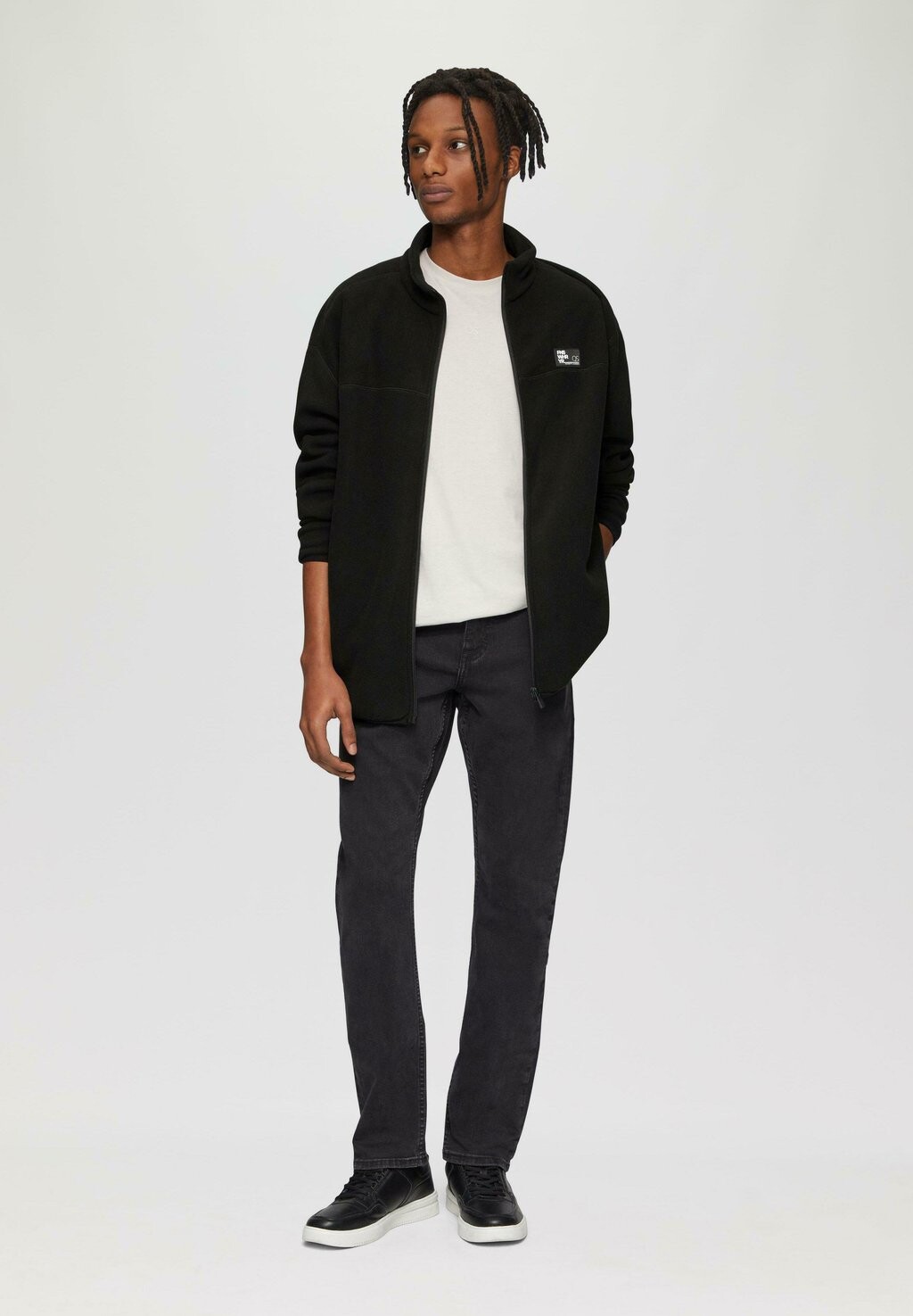 Флисовая куртка QS, черный 
Флисовая куртка QS, черный