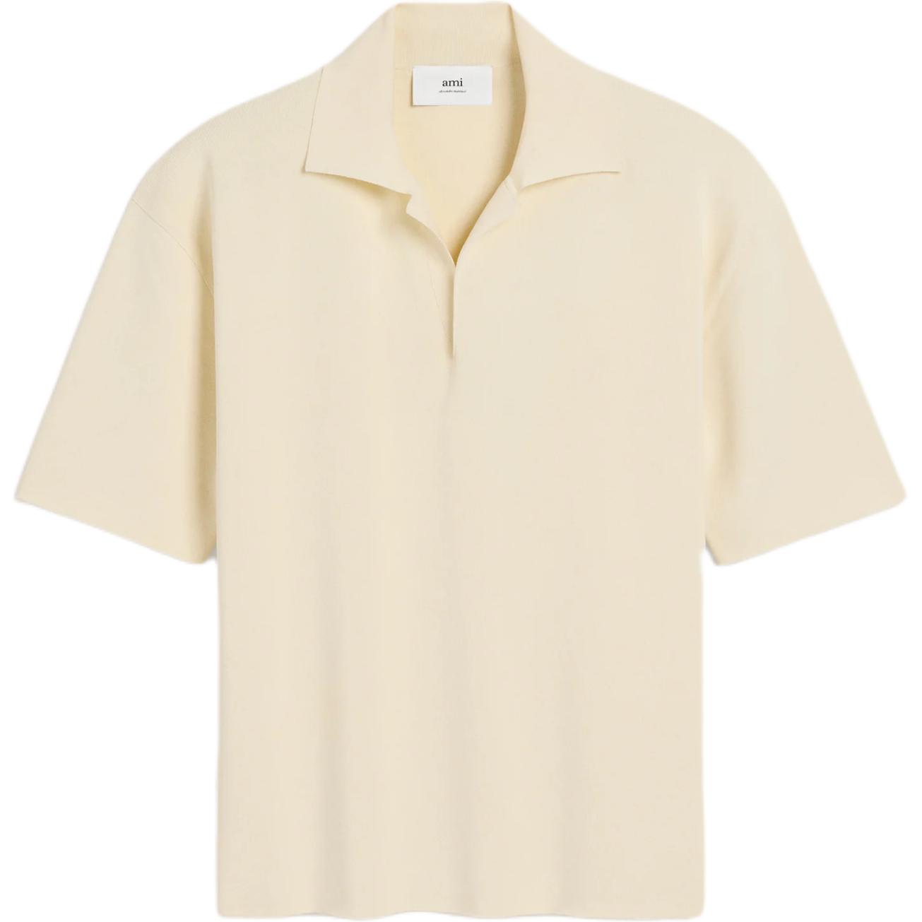 Классическая поло с коротким рукавом Ami AMIPARIS, слоновая кость
Классическая поло с коротким рукавом Ami AMIPARIS, слоновая кость