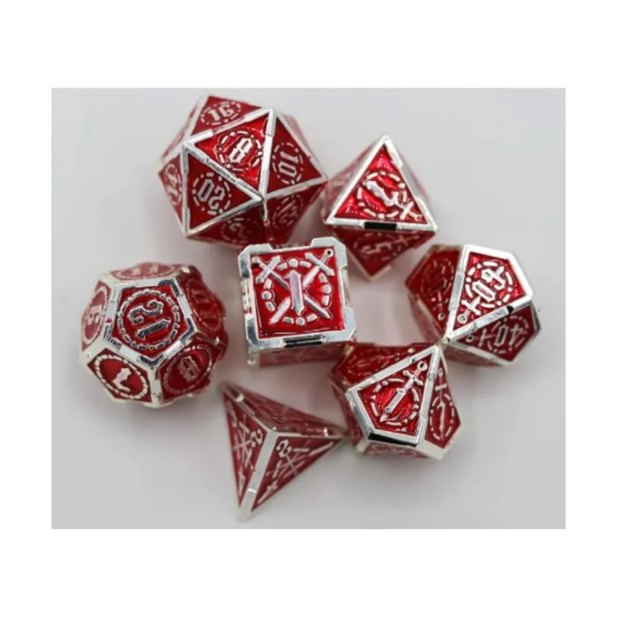 Полигональный набор мечей — Меч червей (7), Dice Sets - Metal (Foam Brain Games)
Полигональный набор мечей — Меч червей (7), Dice Sets - Metal (Foam Brain Games)