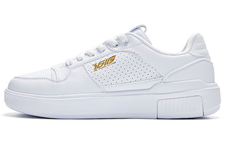 Кеды мужские, обувь для скейтбординга низкая белый/золотой 361°
Кеды мужские, обувь для скейтбординга низкая белый/золотой 361°