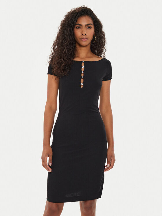 Платье стандартного кроя Guess, черный
Платье стандартного кроя Guess, черный
