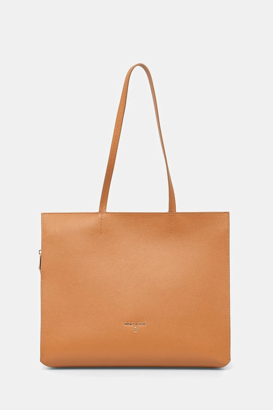Кожаная сумка Patrizia Pepe, коричневый
Кожаная сумка Patrizia Pepe, коричневый